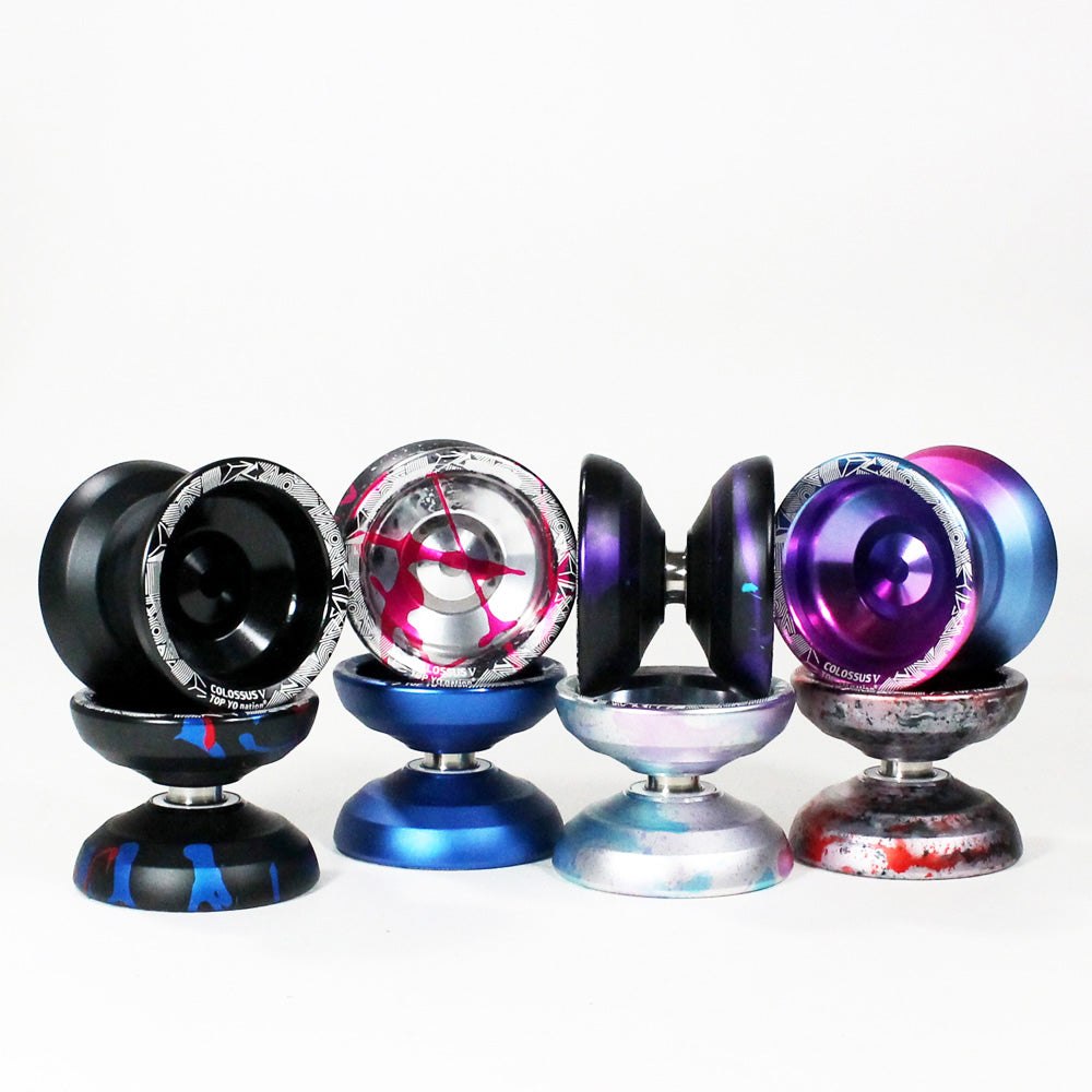 TOP YO Colossus V Yo-Yo - 5th Generation High Performance YoYo - 7-Series Aluminum Alloy! - YoYoSam