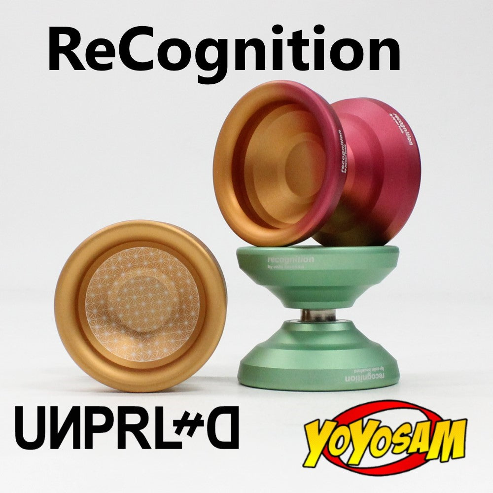 Unparalleled ReCognition Yo-Yo - 7075 Aluminum - Colin Beckford Signature YoYo by UNPRLD — view 5