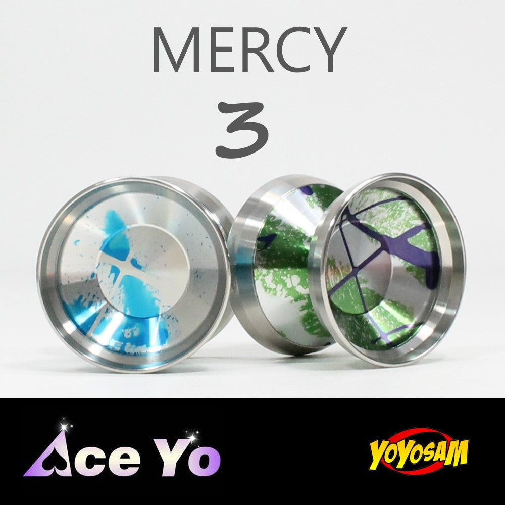 Ace Yo Mercy 3 Yo-Yo - Competition Bi-Metal YoYo - YoYoSam