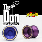 Zero Gravity The Don Yo-Yo - Full Sized Organic Bi-Metal YoYo with Wooden Display Stand