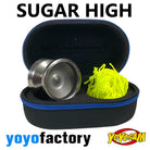 YoYoFactory Sugar High Yo-Yo - Full Sized Titanium - Shu Takada Signature YoYo — view 2