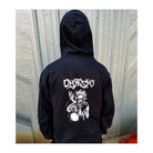 OHYESYO YoYo Company Black Hoodie- Zipper Logo Sweatshirt Jacket Hoody - by OH YES YO - YoYoSam