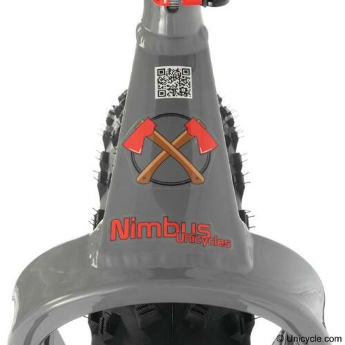 Nimbus Hatchet 26" Mountain Unicycle - Maxxis Minion FBR Tire (Grey Frame) — view 10