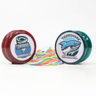 Spintastics Intermediate Yo-Yo Set - Includes (1) Tigershark Yoyo (1) Tornado Yoyo and a 5 Pack of Strings! Colors Vary! —