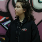 MonkeyfingeR Yo-Yo Design Black Hoodie - Zipper Official Cranky Logo Sweatshirt Jacket Hoody - YoYoSam