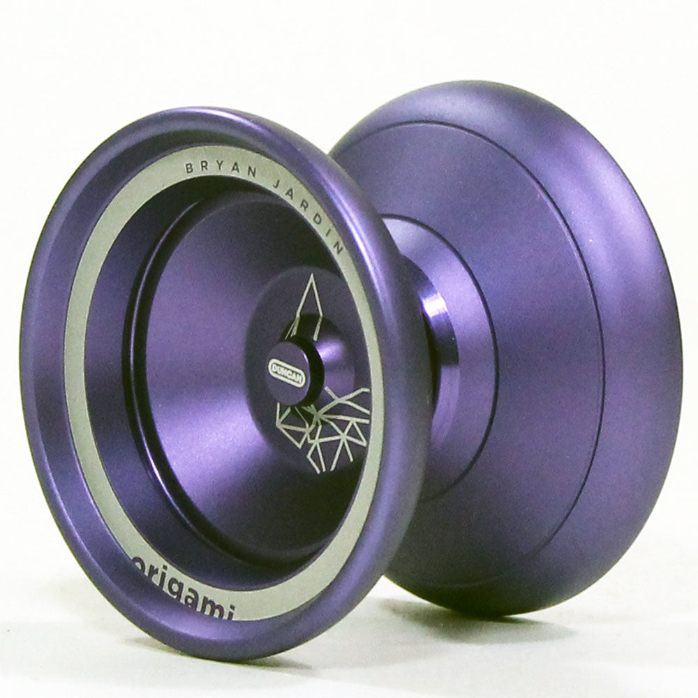 Duncan Origami XL Yo-Yo - 6061 Aircraft Aluminum - Bryan Jardin Signature YoYo - YoYoSam