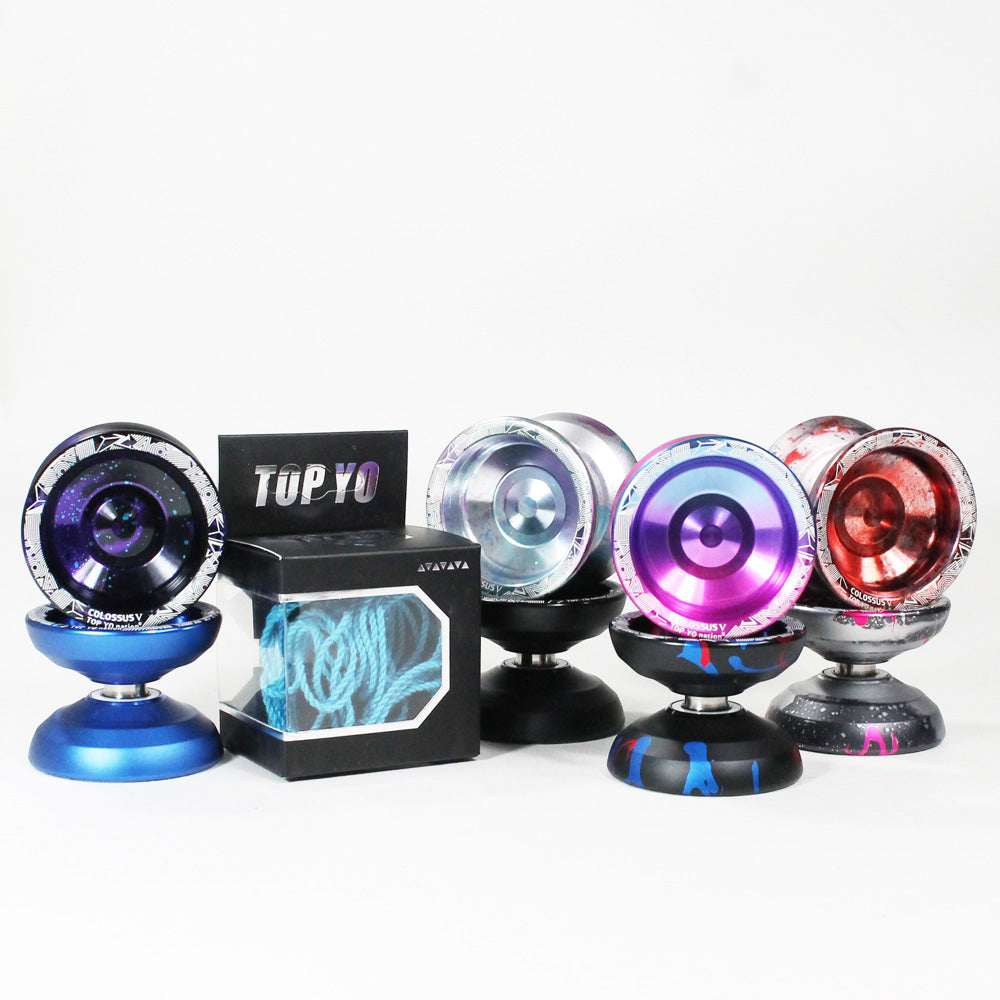 TOP YO Colossus V Yo-Yo - 5th Generation High Performance YoYo - 7-Series Aluminum Alloy! - YoYoSam