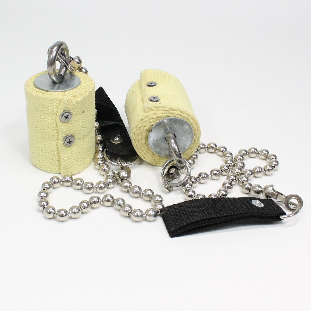 Zeekio Beefy Fire Poi- Adjustable ball chain - Full Meter of 70mm Kevlar — view 5
