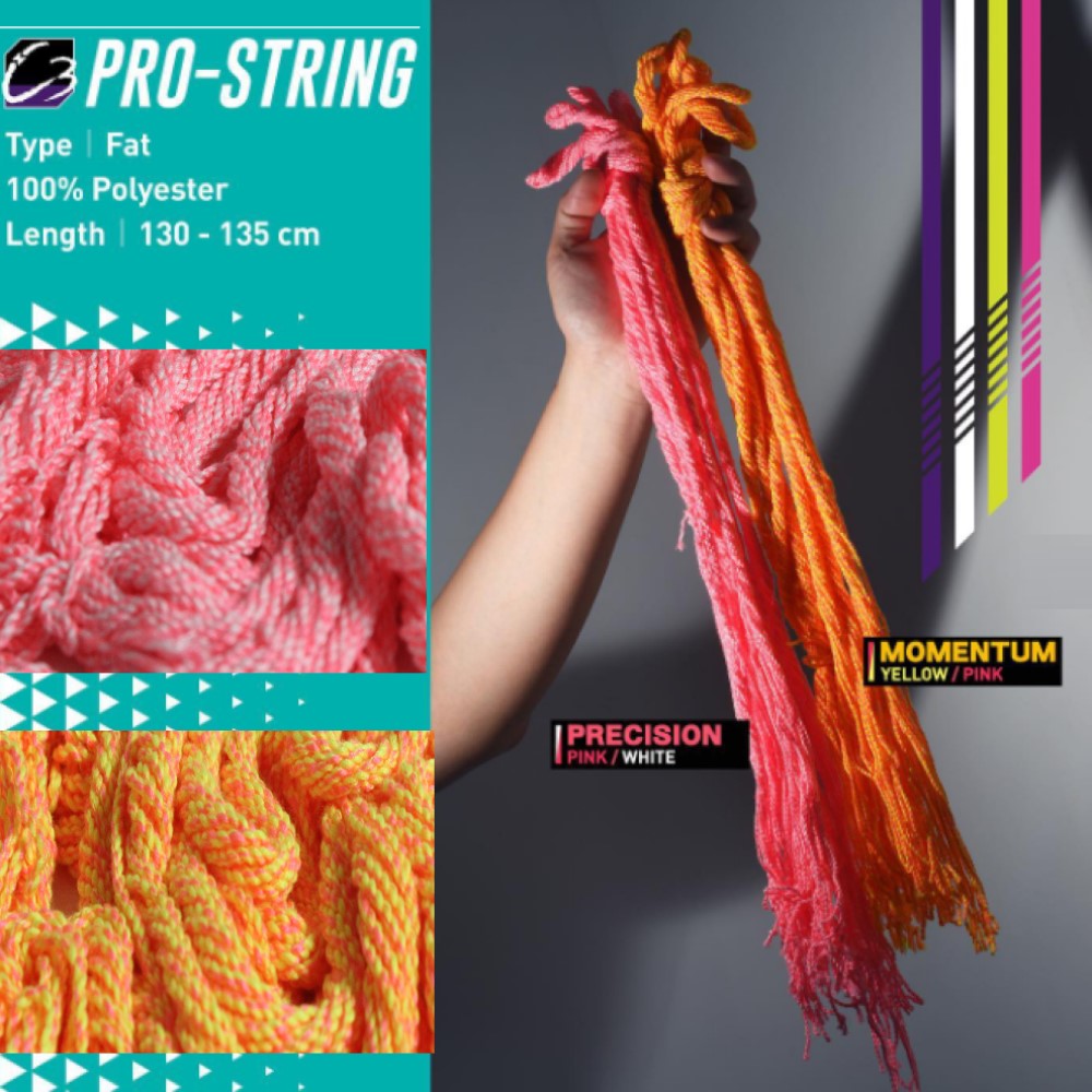 C3yoyodesign Pro Yo-Yo String - Fat Size Polyester - 50 Pack of YoYo String
