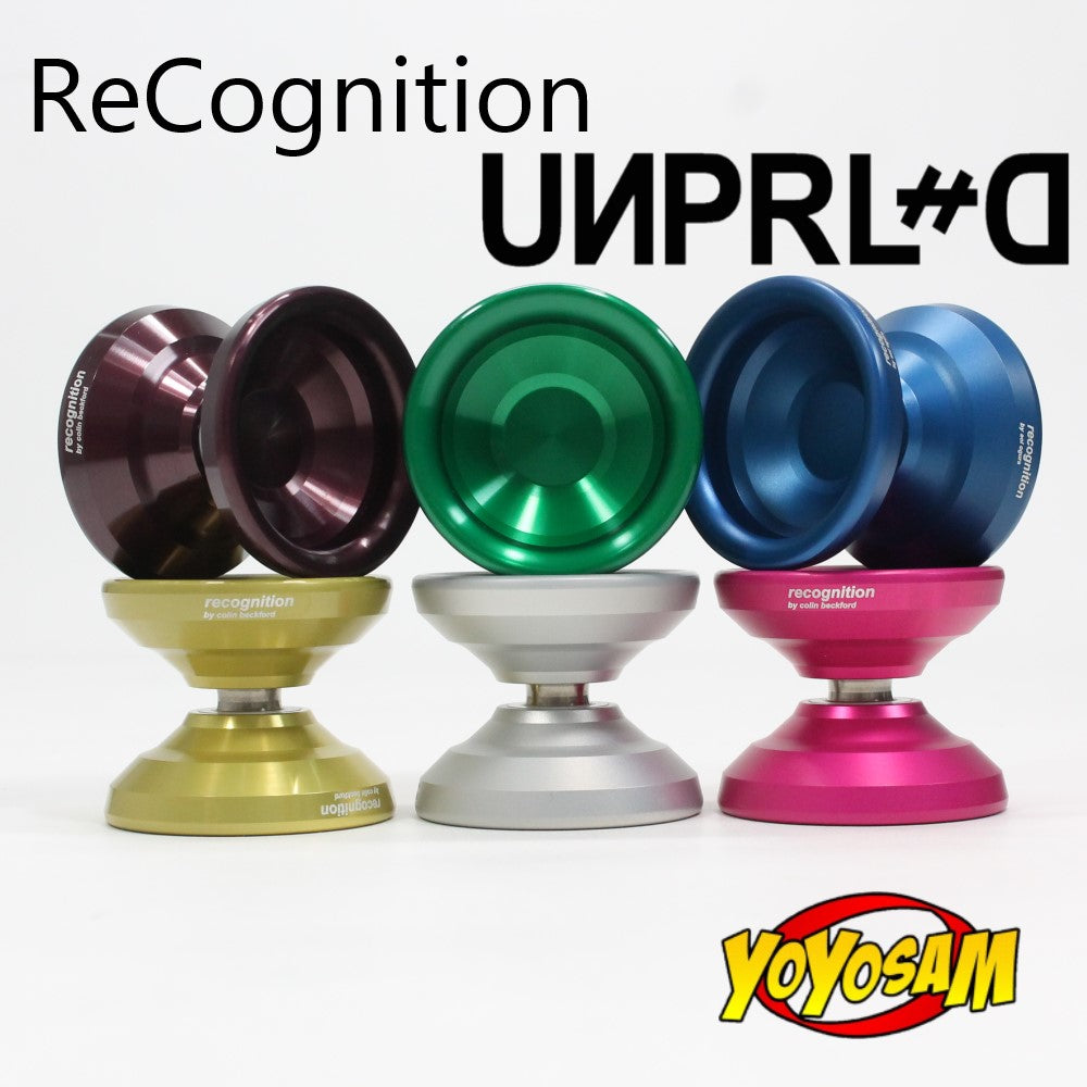 Unparalleled ReCognition Yo-Yo - 7075 Aluminum - Colin Beckford Signature YoYo by UNPRLD — view 2