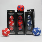 Zeekio Satellite Juggling Ball Set of 3 - Millet filled-67mm-125g - Great Grip - 12 Panel- 3 Ball - YoYoSam