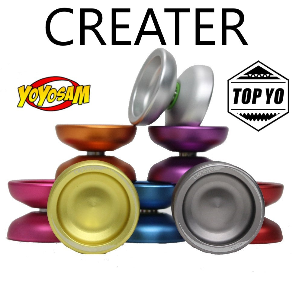 TOP YO Creater Yo-Yo - Long Spin Sleep Time - Metal YoYo
