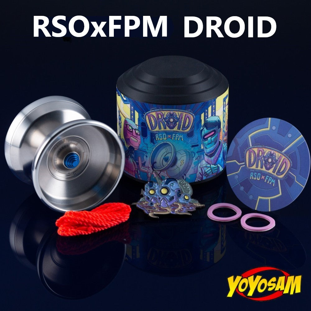 RSOxFPM Droid Yo-Yo - Outer Ring Bi-Metal Titanium YoYo