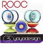 C3yoyodesign ROOC Yo-Yo - Polycarbonate Body with Stainless Steel Rim - Shinya Kido Signature YoYo - YoYoSam