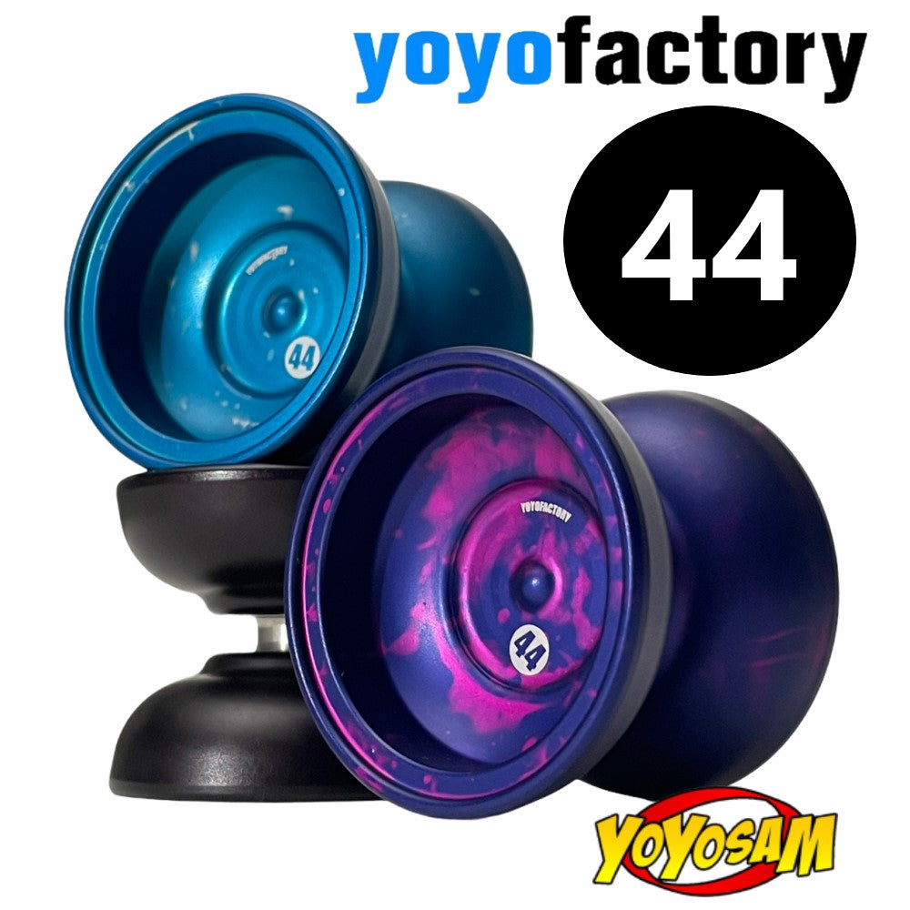 YoYoFactory 44 YoYo - Made in the USA - Undersized Metal Yo-Yo — view 2