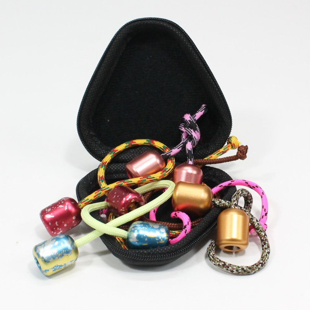 Zeekio Atomz Begleri - Aluminum Beads- Zippered Case and Extra Cord Included! — view 3