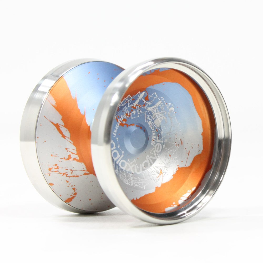 C3yoyodesign Galaxy Diver 7075 V2 Yo-Yo - Bi-Metal YoYo — view 3