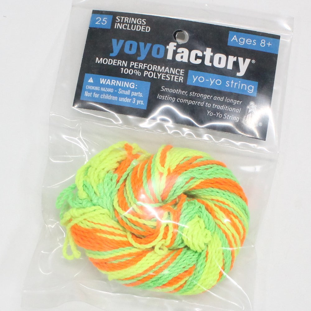 YoYoFactory Yo-Yo String- 25 Pack -Polyester Strings - YoYoSam