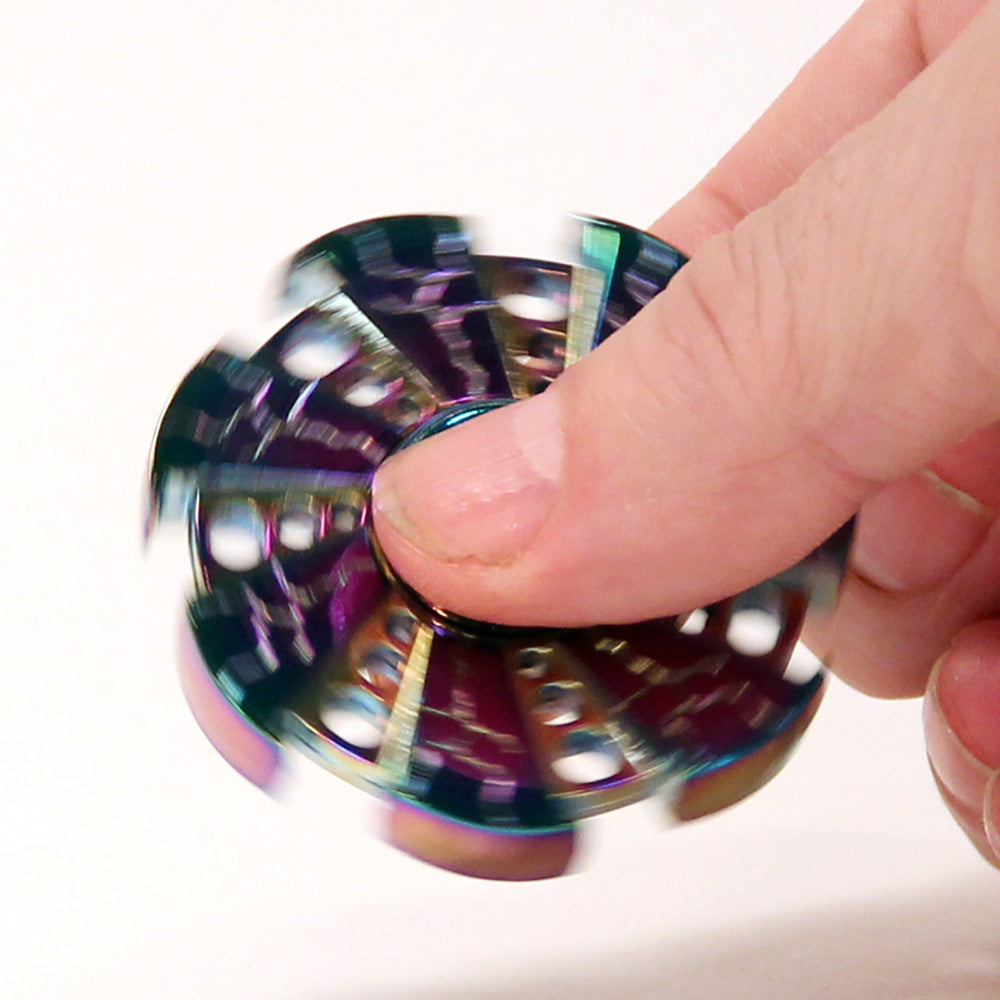 The Zeekio Rainbow Bear Fidget Hand Spinner- with Hybrid Bearing — view 4